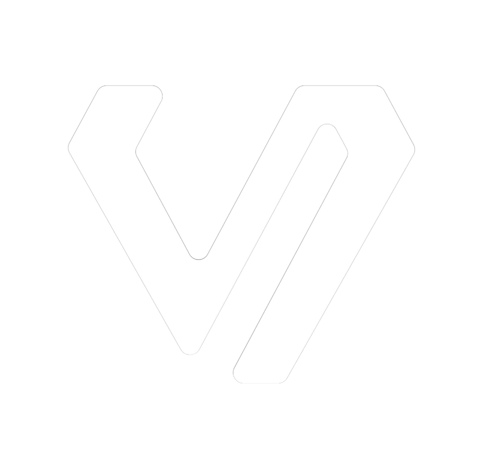 velury v logo letter